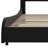 Upholstered Platform Bed With Thickened Headboard, Bluetooth Speakers And RGB LED Light-1870128874