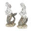 Ensemble de 2 figurines en polystone Brayson