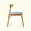 Ensemble de 2 chaises de salle à manger rétro en bois d'hévéa avec dossier ergonomique et coussins moelleux certifiés TSCA-348685255-348685251