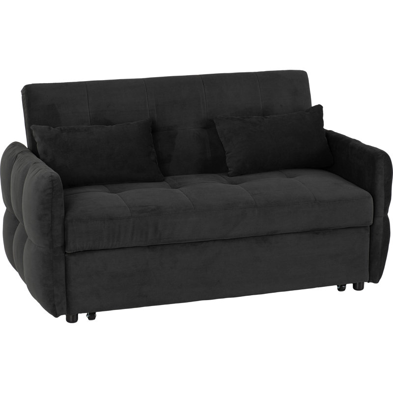 Chelsey Sofa Bed, Black