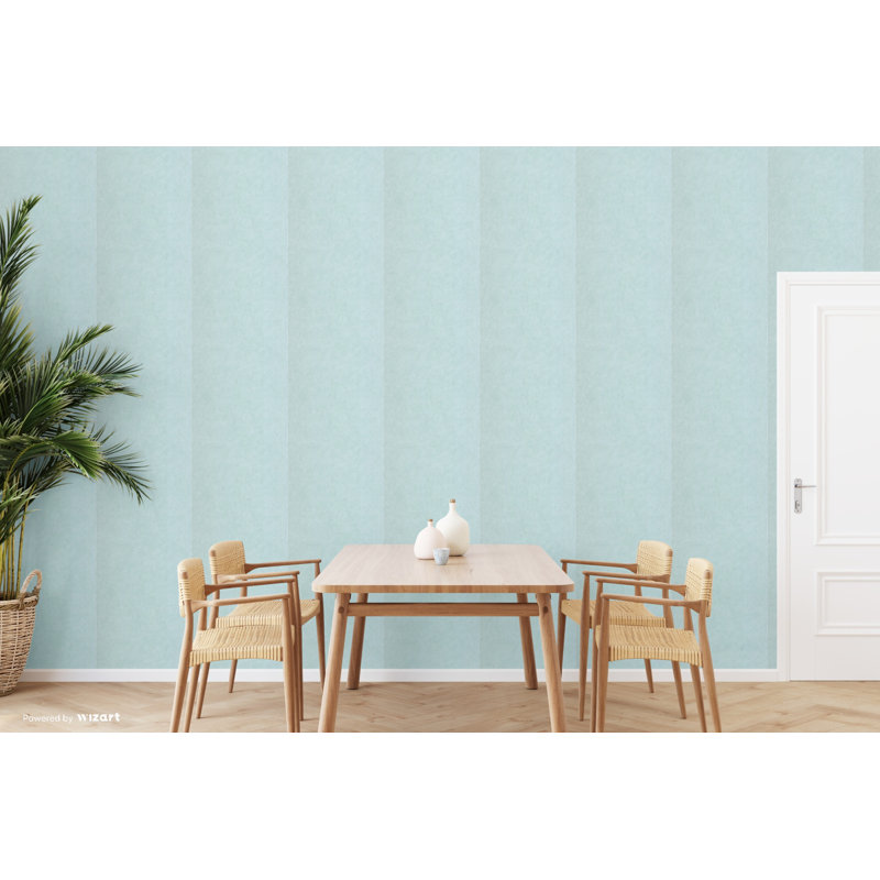 Auberon 10m x 53cm Wallpaper Roll, Light Blue