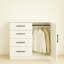 Commode Robin en blanc