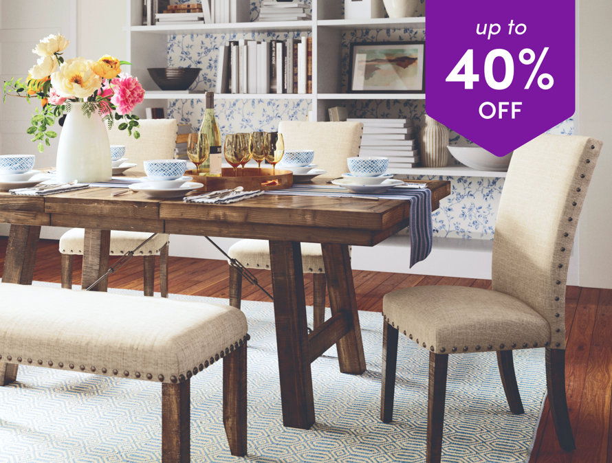 up to 40% off