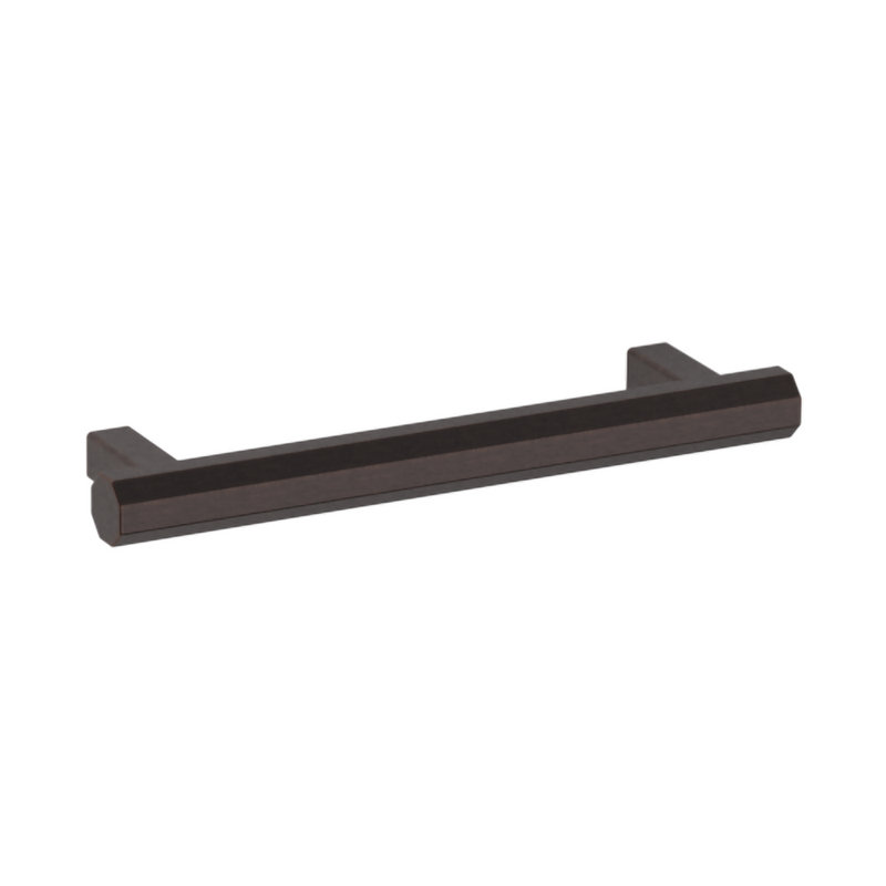 Venetian Bronze Octagonal Cabinet Pull with Mounting Hardware