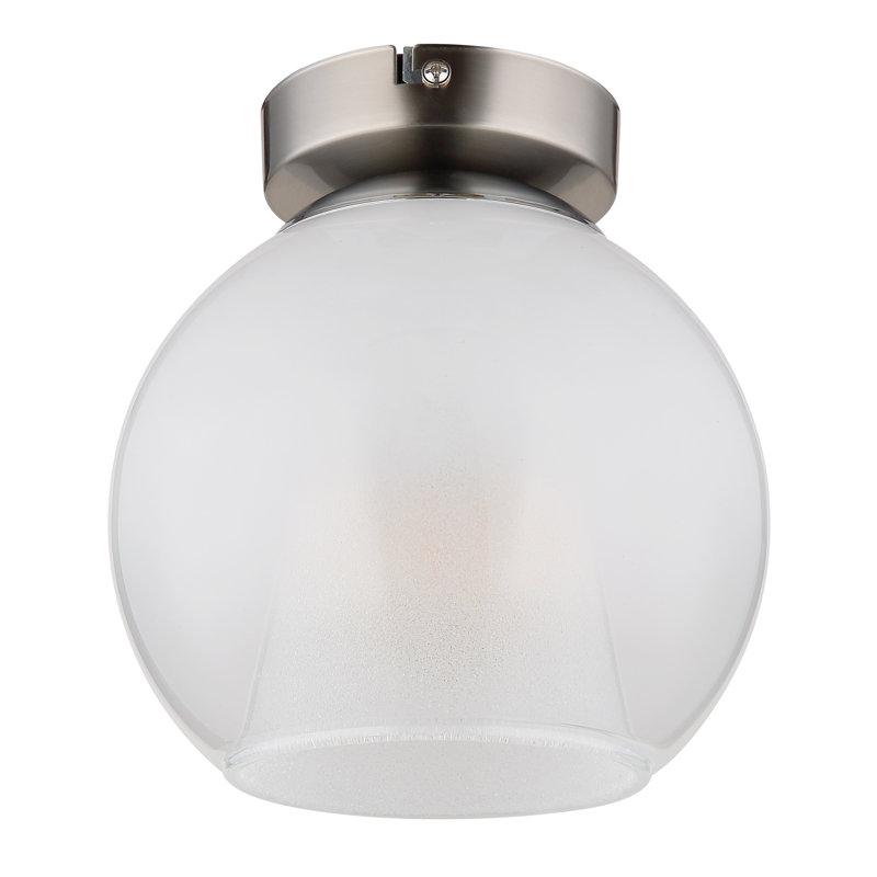 Jaxony Flush Mount, Brushed nickel