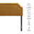 Magnolia Upholstered Fabric Queen Size Headboard In Copper-174843661-174843658
