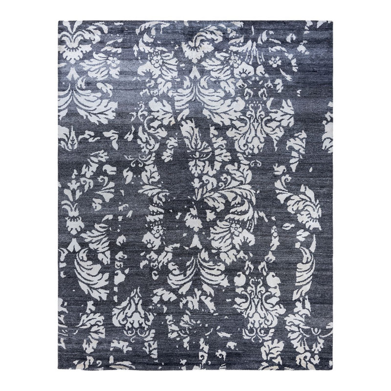 Overdyed One-of-a-Kind 8' 2" X 10' 1" Hand Knotted Area Rug