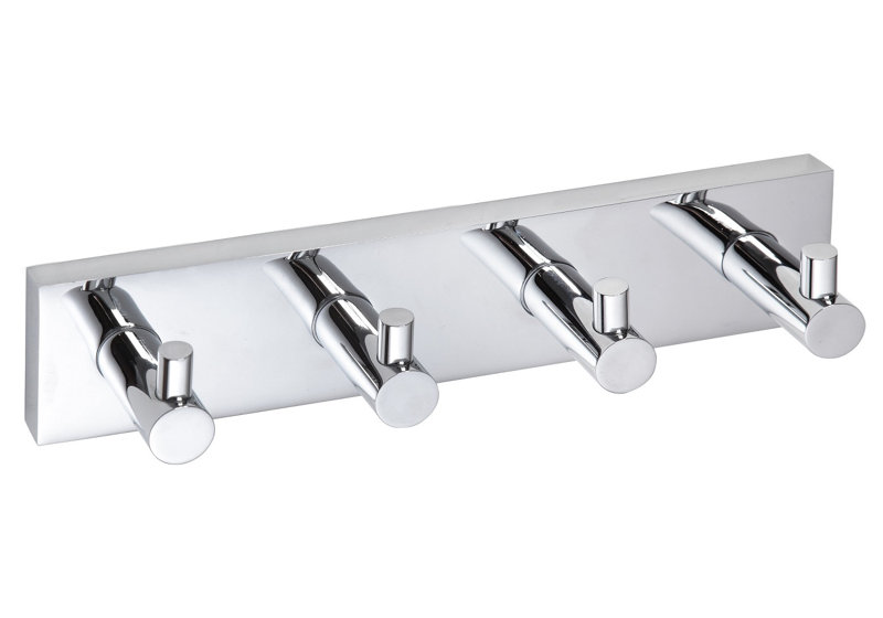 Quadruple Brescia Wall Mounted Towel Hook