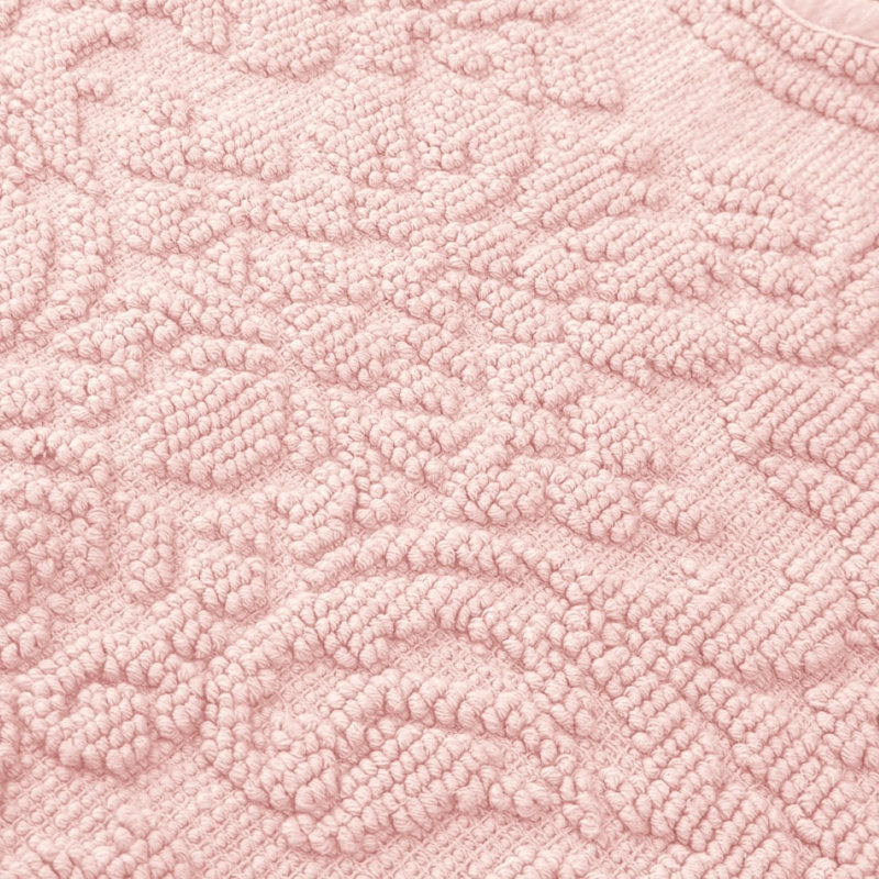 100% Cotton Bath Mat, Blush