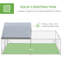 129m² Walk In Chicken Run