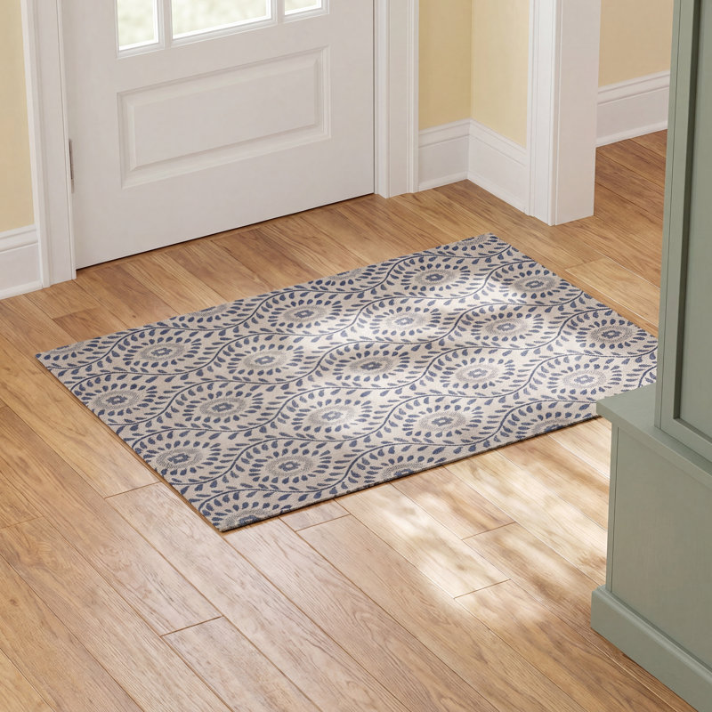 Kasey Ikat Indoor / Outdoor Rug, Rectangle 2' x 3'