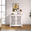 Buffet antique, armoire décorative vintage, 2 portes buffet Carving