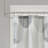 Hartill Grey Geometric 72x72'' Shower Curtain