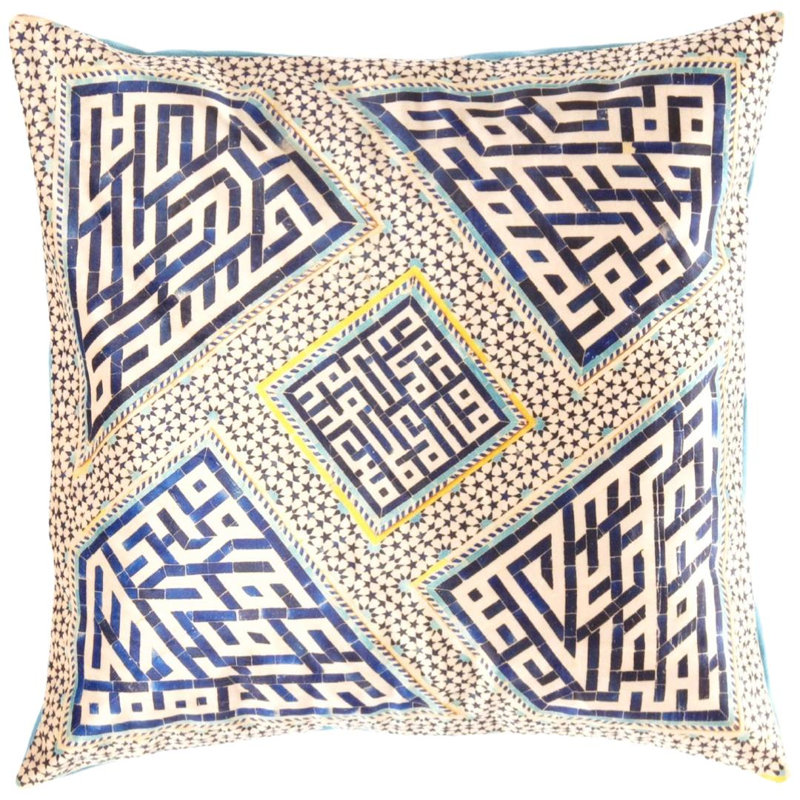 Coussin décoratif en velours