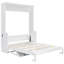 Lit escamotable avec bureau, lumières à DEL et station de charge USB-164411209