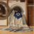 Machine Washable Artesian Hanukkah Modern & Contemporary Abstract Rug in Brown – Beige Binding-1528725470