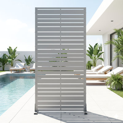 Outdoor Metal Privacy Screen