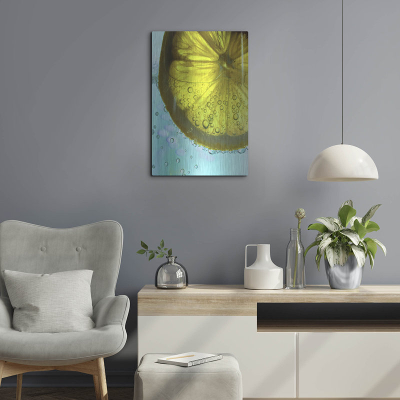 «Lemon Wheel» par Dana Brett Munach, H 24 po x l 16 po