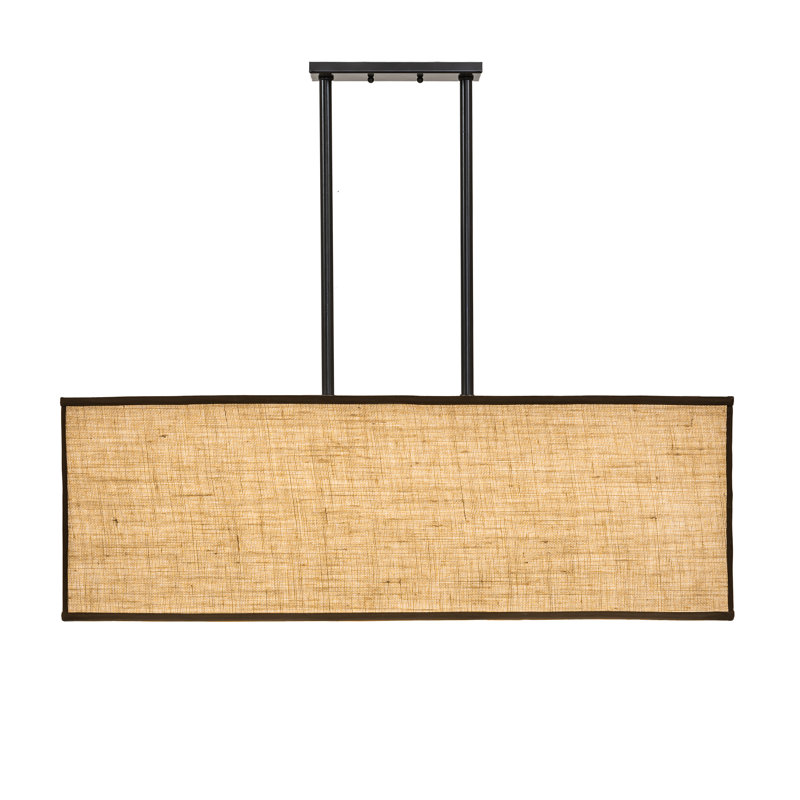 36" Long Quadrato Lounge Oblong Pendant