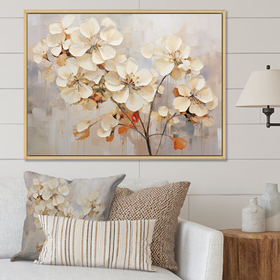 " Minimalism Geraniums Efflorescence I "