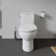 Duravit Durastyle Basic One-Piece Toilet With Seat White D4060000