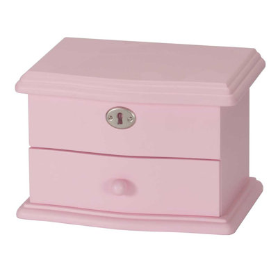Faux Leather Jewelry Box + Musical