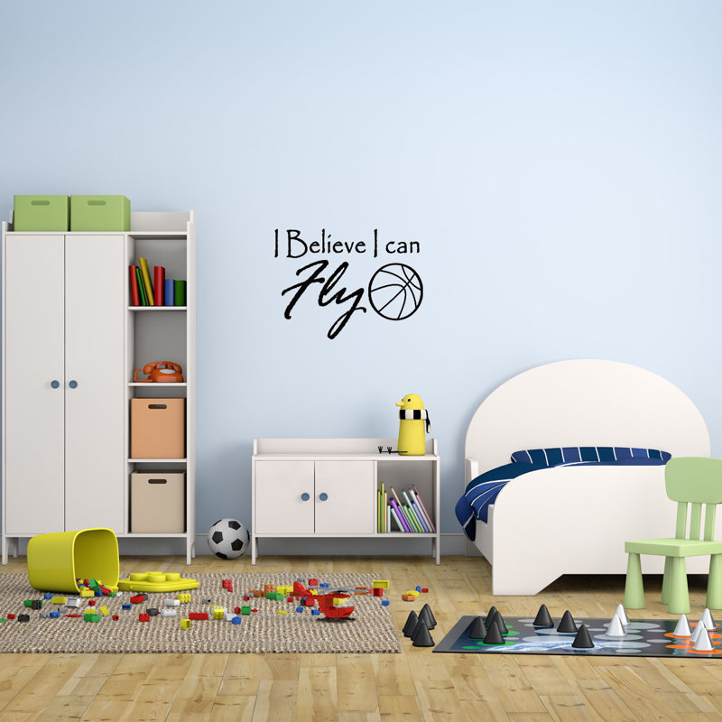 Adhésif décoratif «i croyez-vous que je peux voler Granillo, H 21 po x l 30 po