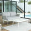 Causeuse et table en acier-2020487834