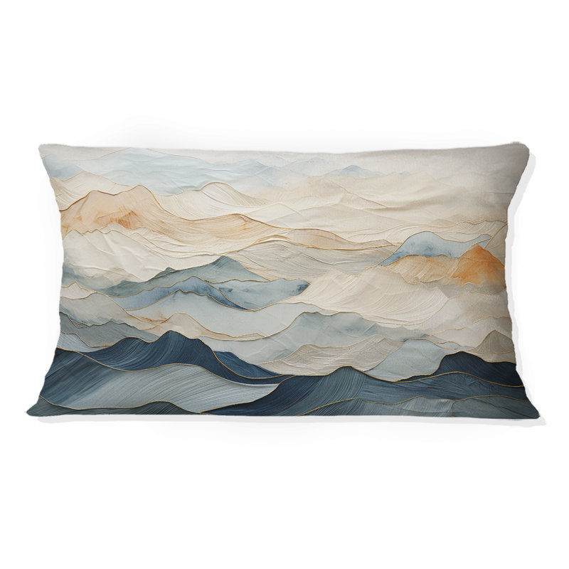 Coussin Majestic Mountain Peaks - Mountains