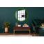 Huldar Glass Flat Wall Mirror