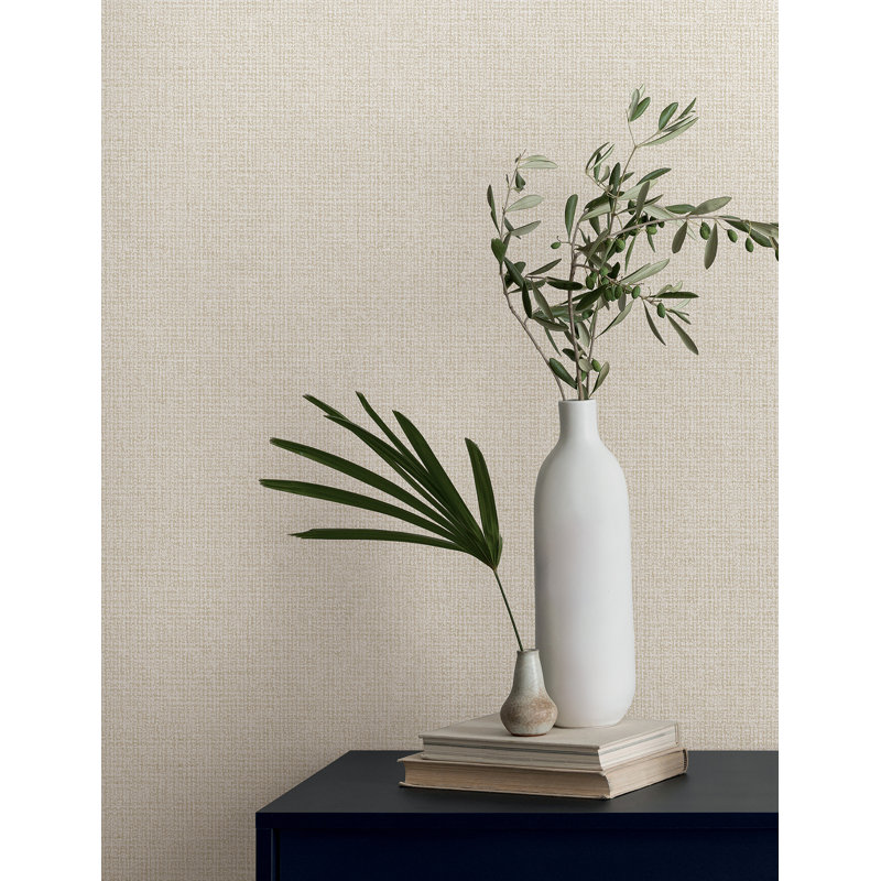 Papier peint en coton Brindled, Beige
