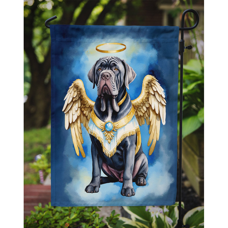 Drapeau de jardin mon ange napolitain Mastiff