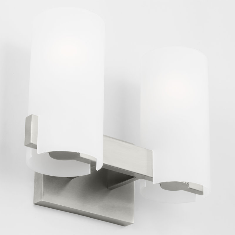 Rhode Medium Vanity, Brushed Steel