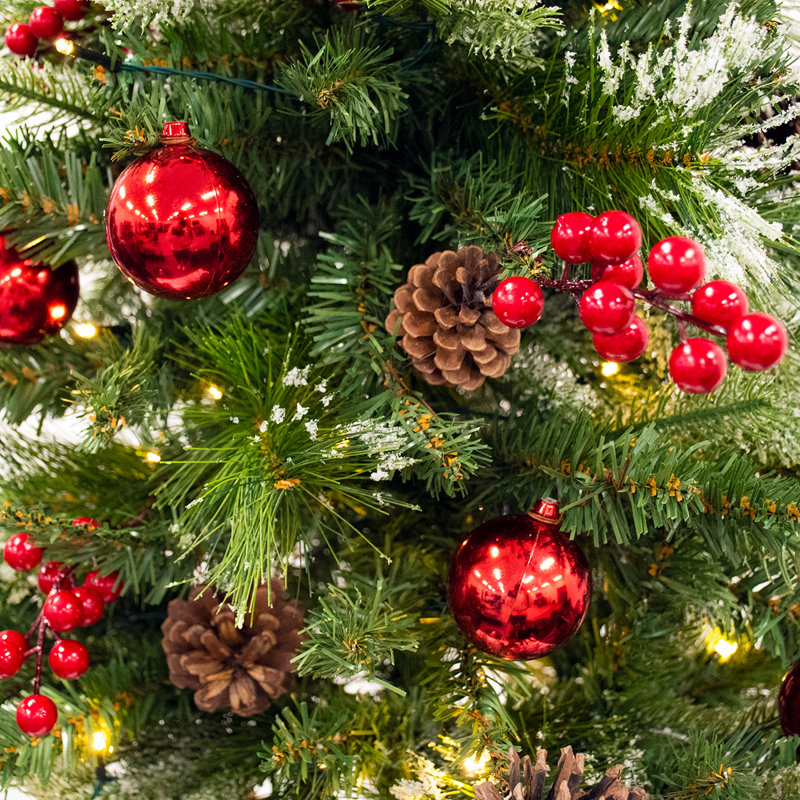 Arbre de Noël avec lumières