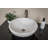 Eden Bath Echo 17'' Stone Circular Bathroom Sink-37128244