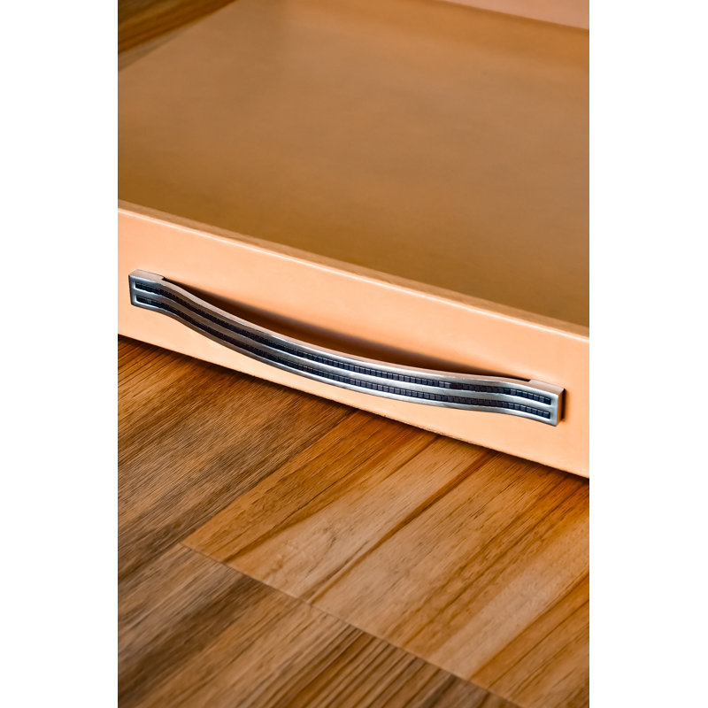 Accent Tray, Cognac, 19"W x 25"D x 3.25" H