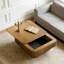 Table basse carrée 31,5 "avec rangement-2144005281
