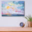 «Winter Passion» par Dorothy Fagan, art mural acrylique, 16 po x 12 po