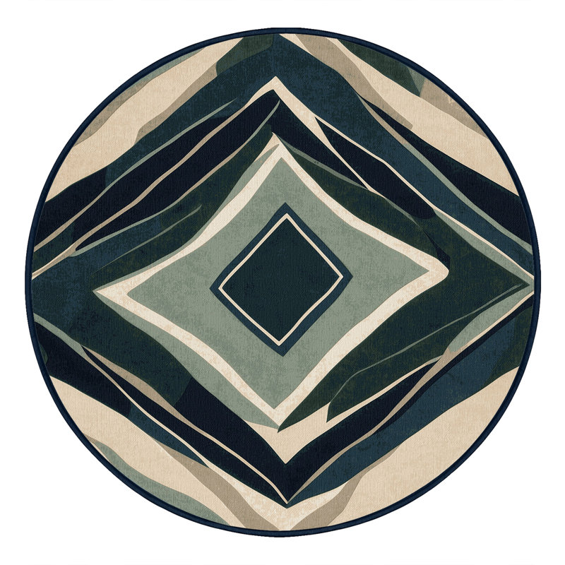 Cosmic Echo Rug, Round 5'