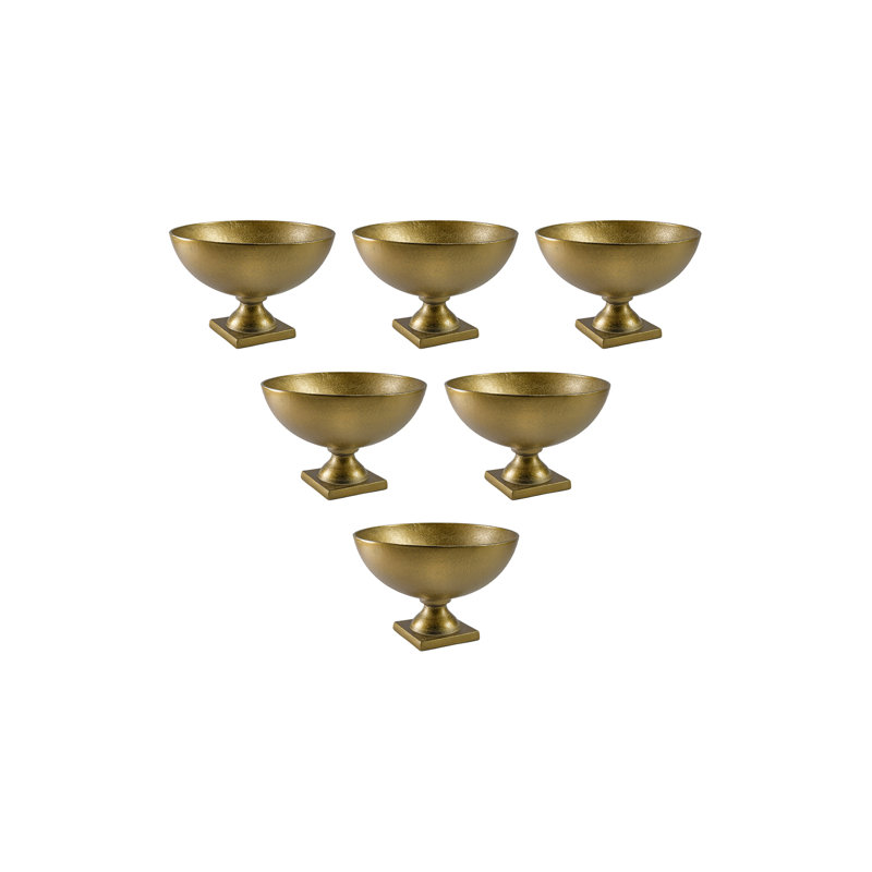 Bol décoratif en métal Kierson - ensemble de 5 et plus