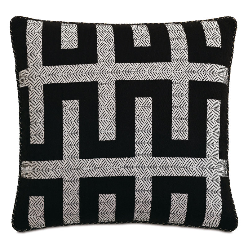 Dominique Linen Pillow Cover & Insert, 20"H x 20"W