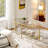 Caoimhlin Tempered Double-Layer Glass Oval Coffee Table-1355186449