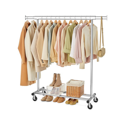 83.5cm Rolling Clothing Rack
