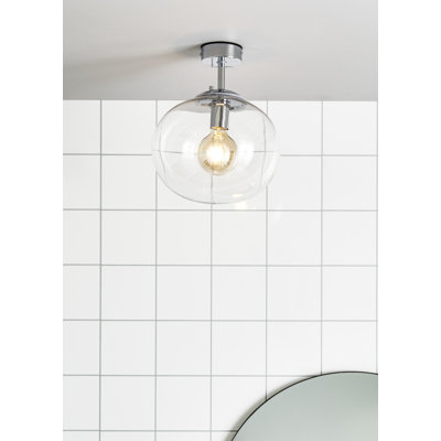 Mirasol Glass Semi Flush Mount
