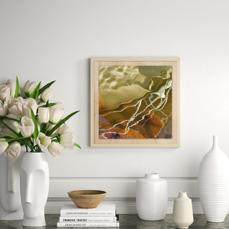 Reflections Series 2' Framed Photographic Print on Glass