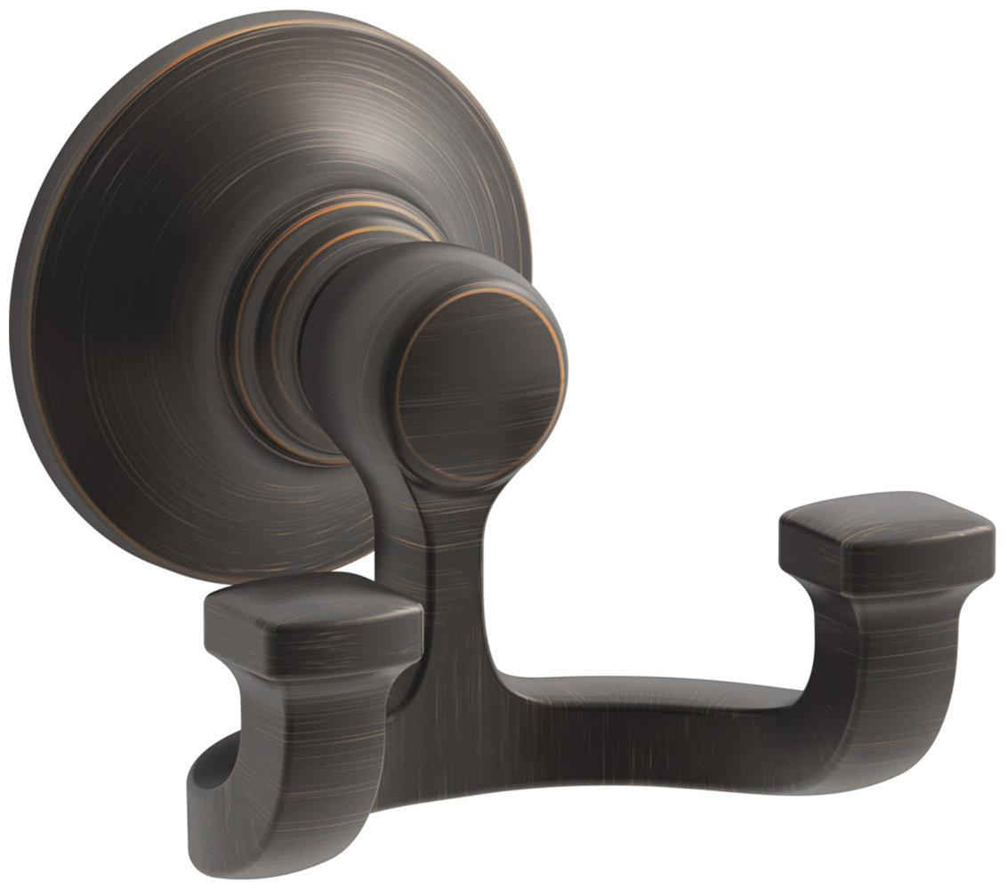 Bancroft Wall Mounted Robe Hook, Oil Rubbed Bronze