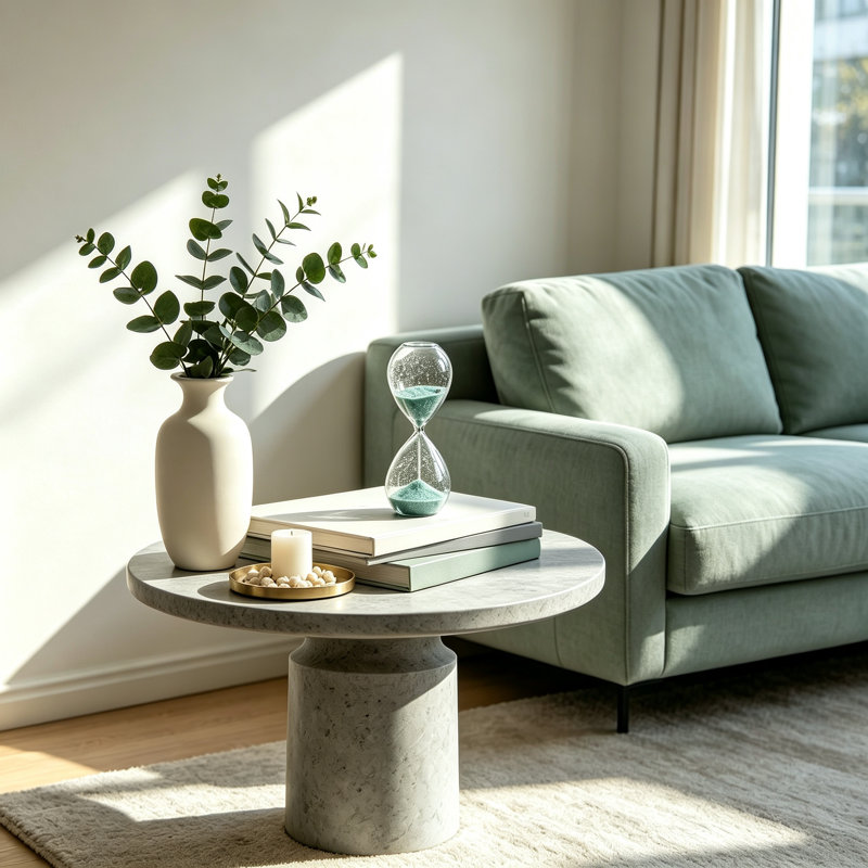 Ensemble de 2 sabliers en verre argenté de 30 minutes avec sable Jade, minuterie décorative 8 pouces Peleus