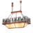 42" Pine Lake Oblong Inverted Pendant
