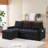 MH 78.75" Reclining Sofa-48135480