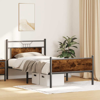 Bed Frame Without Mattress Engineered Wood